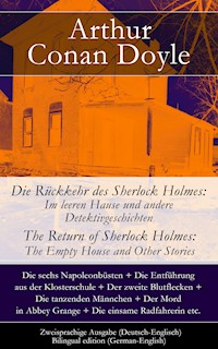 Die Rückkehr des Sherlock Holmes - Zweisprachige Ausgabe (Deutsch-Englisch) - Arthur Conan Doyle - E-Book