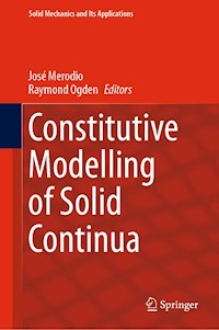 Constitutive Modelling of Solid Continua -  - E-Book