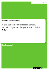 Wege der Verkehrsunfallprävention. Auswirkungen des Programms Crash Kurs NRW - Florian Schellenberg - E-Book
