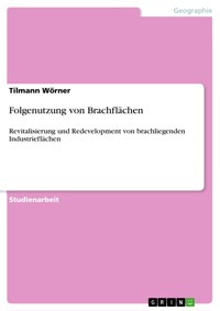 Folgenutzung von Brachflächen - Tilmann Wörner - E-Book