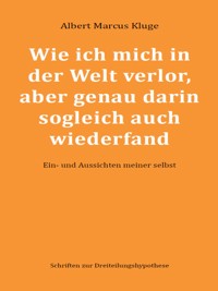 Wie ich mich in der Welt verlor, aber genau darin sogleich auch wiederfand - Albert Marcus Kluge - E-Book