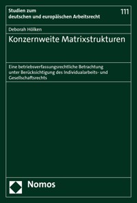 Konzernweite Matrixstrukturen - Deborah Hölken - E-Book
