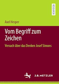 Vom Begriff zum Zeichen - Axel Hesper - E-Book