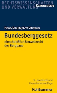 Bundesberggesetz - Hans-Wolfgang Schulte - E-Book