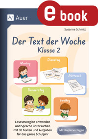 Der Text der Woche - Klasse 2 - Susanne Schmitt - E-Book