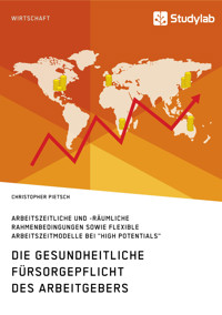 Die gesundheitliche Fürsorgepflicht des Arbeitgebers. Arbeitszeitliche und -räumliche Rahmenbedingungen sowie flexible Arbeitszeitmodelle bei "High Potentials" - Christopher Pietsch - E-Book