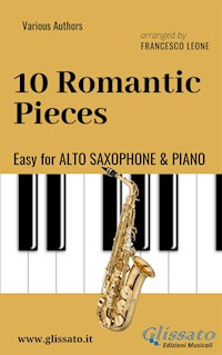 10 Romantic Pieces - Easy for Alto Saxophone and Piano - Johannes Brahms - E-Book