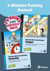 Doppelband: Einfache Mathe-Geschichten - SoPäd - Claudia Hellkötter - E-Book