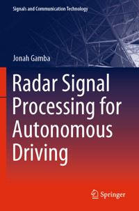 Radar Signal Processing for Autonomous Driving - Jonah Gamba - E-Book