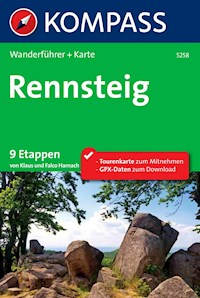 Kompass Wanderführer Rennsteig -  - E-Book