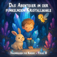 Traumreisen für Kinder, Folge 10: Das Abenteuer in der funkelnden Kristallhöhle - Claudia Schröder - Hörbuch