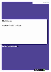 Werkbericht Weben - Ida Krämer - E-Book