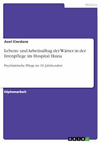 Lebens- und Arbeitsalltag der Wärter in der Irrenpflege im Hospital Haina - Axel Eierdanz - E-Book