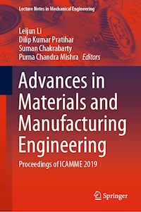 Advances in Materials and Manufacturing Engineering - - E-Book