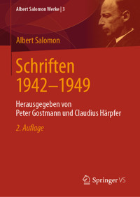 Schriften 1942-1949 - Albert Salomon - E-Book