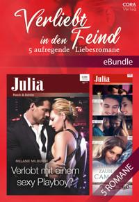 Verliebt in den Feind - 5 aufregende Liebesromane - Melanie Milburne - E-Book