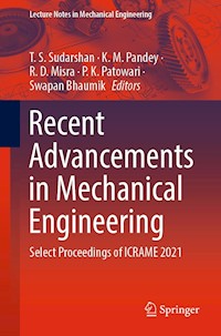 Recent Advancements in Mechanical Engineering -  - E-Book