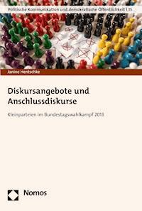 Diskursangebote und Anschlussdiskurse - Janine Hentschke - E-Book