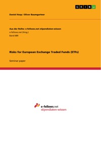 Risks for European Exchange Traded Funds (ETFs) - Daniel Hosp - E-Book