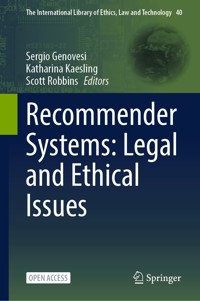 Recommender Systems: Legal and Ethical Issues - - kostenlos E-Book