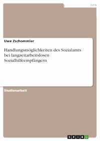 Handlungsmöglichkeiten des Sozialamts bei langzeitarbeitslosen Sozialhilfeempfängern - Uwe Zschommler - E-Book