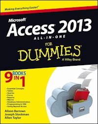 Access 2013 All-in-One For Dummies - Alison Barrows - E-Book