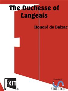 The Duchesse of Langeais - Honore de Balzac - E-Book