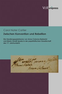 Zwischen Konvention und Rebellion - Carol Nater Cartier - E-Book