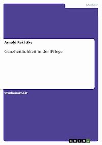 Ganzheitlichkeit in der Pflege - Arnold Rekittke - E-Book