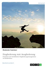 Eingliederung statt Ausgliederung. Evaluation des betrieblichen Eingliederungsmanagements im Krankenhaus - Domenic Sommer - E-Book