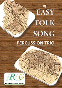 15 Easy Folk Music trio - GALLI ROBERTO - E-Book