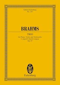 Piano Trio C major - Johannes Brahms - E-Book