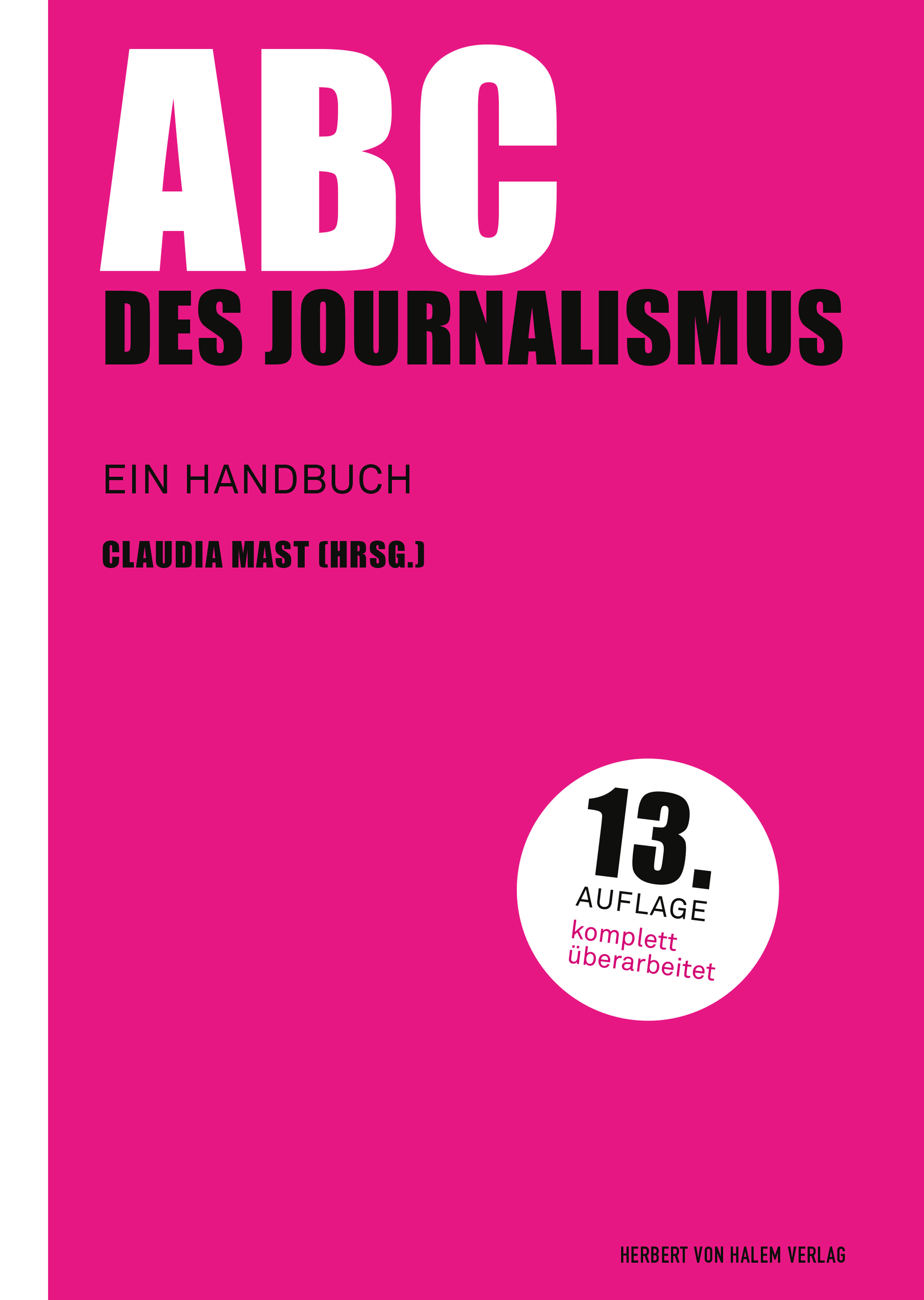 ABC des Journalismus -  - E-Book