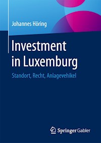 Investment in Luxemburg - Johannes Höring - E-Book