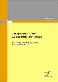 Lernprozesse und Gedächtnisleistungen: Strategien und Prozesse des Metagedächtnisses - Heiko Kölle - E-Book