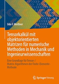 Tensorkalkül mit objektorientierten Matrizen für numerische Methoden in Mechanik und Ingenieurwissenschaften - Udo F. Meißner - E-Book