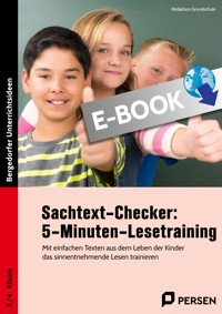 Sachtext-Checker: 5-Minuten-Lesetraining - GS - Redaktion Grundschule - E-Book