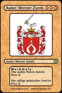 The noble Polish family Prus I Die adlige polnische Familie Prus I. - Werner Zurek - E-Book
