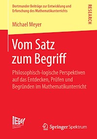 Vom Satz zum Begriff - Michael Meyer - E-Book