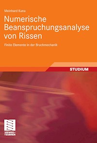 Numerische Beanspruchungsanalyse von Rissen - Meinhard Kuna - E-Book