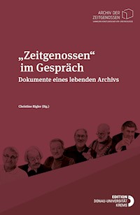 "Zeitgenossen" im Gespräch - Christine Rigler (Hg.) - E-Book