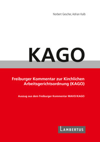 Handbuch KAGO-Kommentar - Norbert Gescher - E-Book