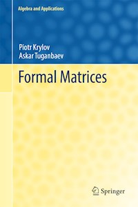 Formal Matrices - Piotr Krylov - E-Book