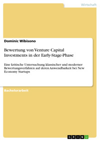 Bewertung von Venture Capital Investments in der Early-Stage-Phase - Dominic Wibisono - E-Book