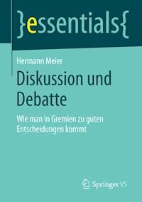 Diskussion und Debatte - Hermann Meier - E-Book