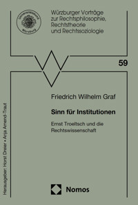 Sinn für Institutionen - Friedrich Wilhelm Graf - E-Book