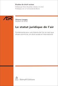 Le statut juridique de l'air - Thierry Largey - E-Book