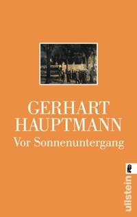 Vor Sonnenuntergang - Gerhart Hauptmann - E-Book