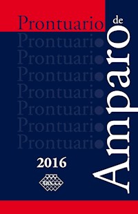 Prontuario de Amparo 2016 - José Pérez Chávez - E-Book