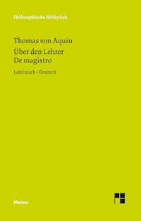 Über den Lehrer - Thomas von Aquin - E-Book